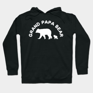 Grand Papa Bear with 1 One Cub Shirt Grandfather Gift Hoodie